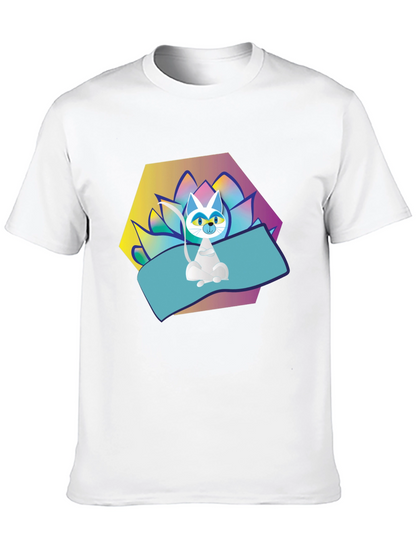 Yoga Cat T-Shirt - Zen Vibes