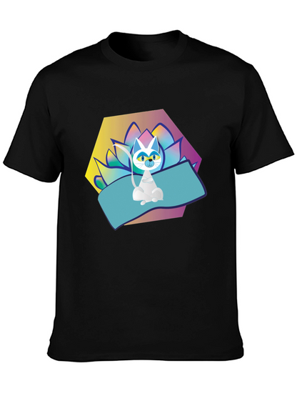 Yoga Cat T-Shirt - Zen Vibes