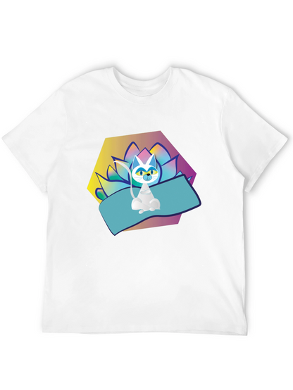 Yoga Cat T-Shirt - Zen Vibes