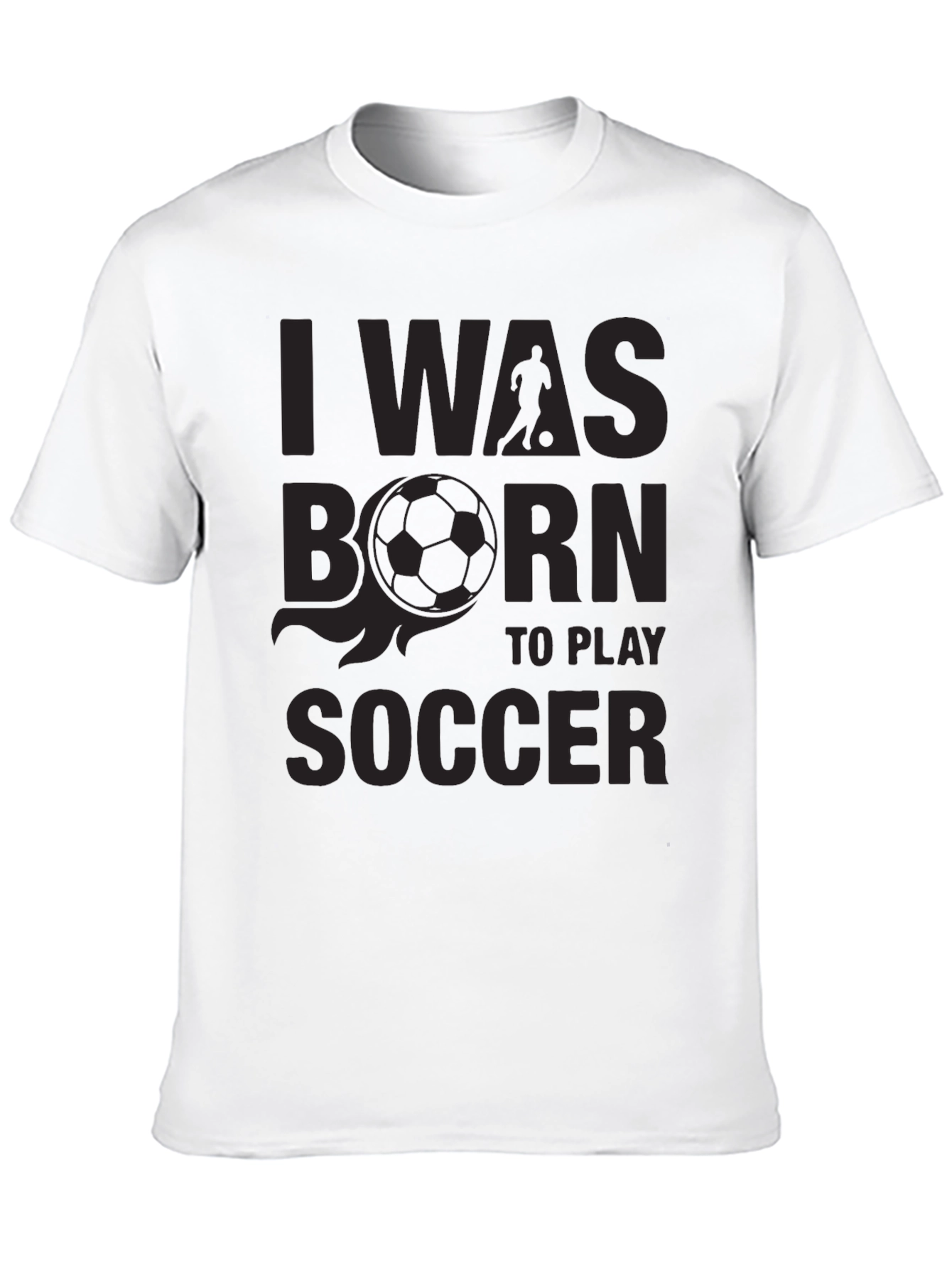 Soccer Player T-Shirt - Born To Play