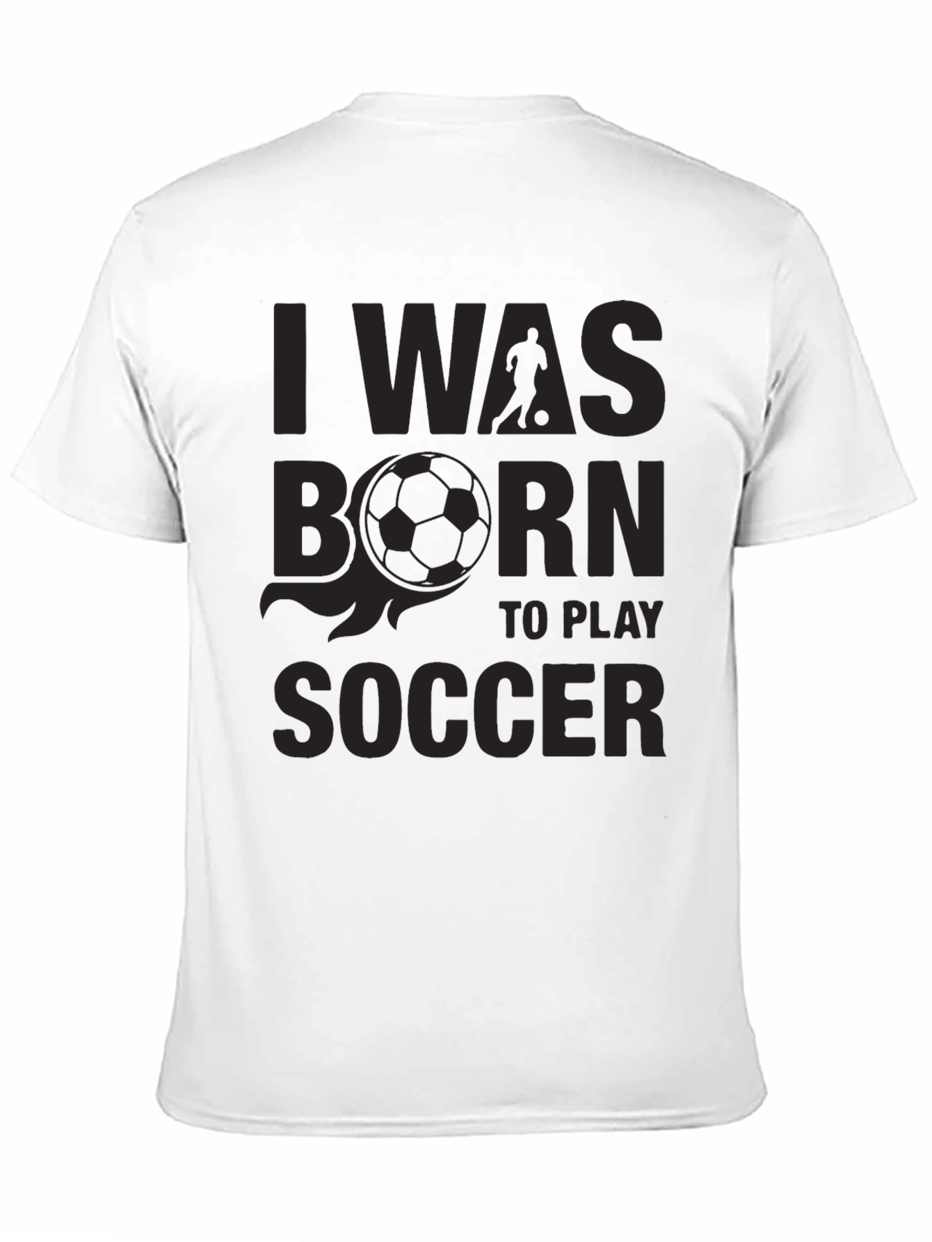 Soccer Player T-Shirt - Born To Play