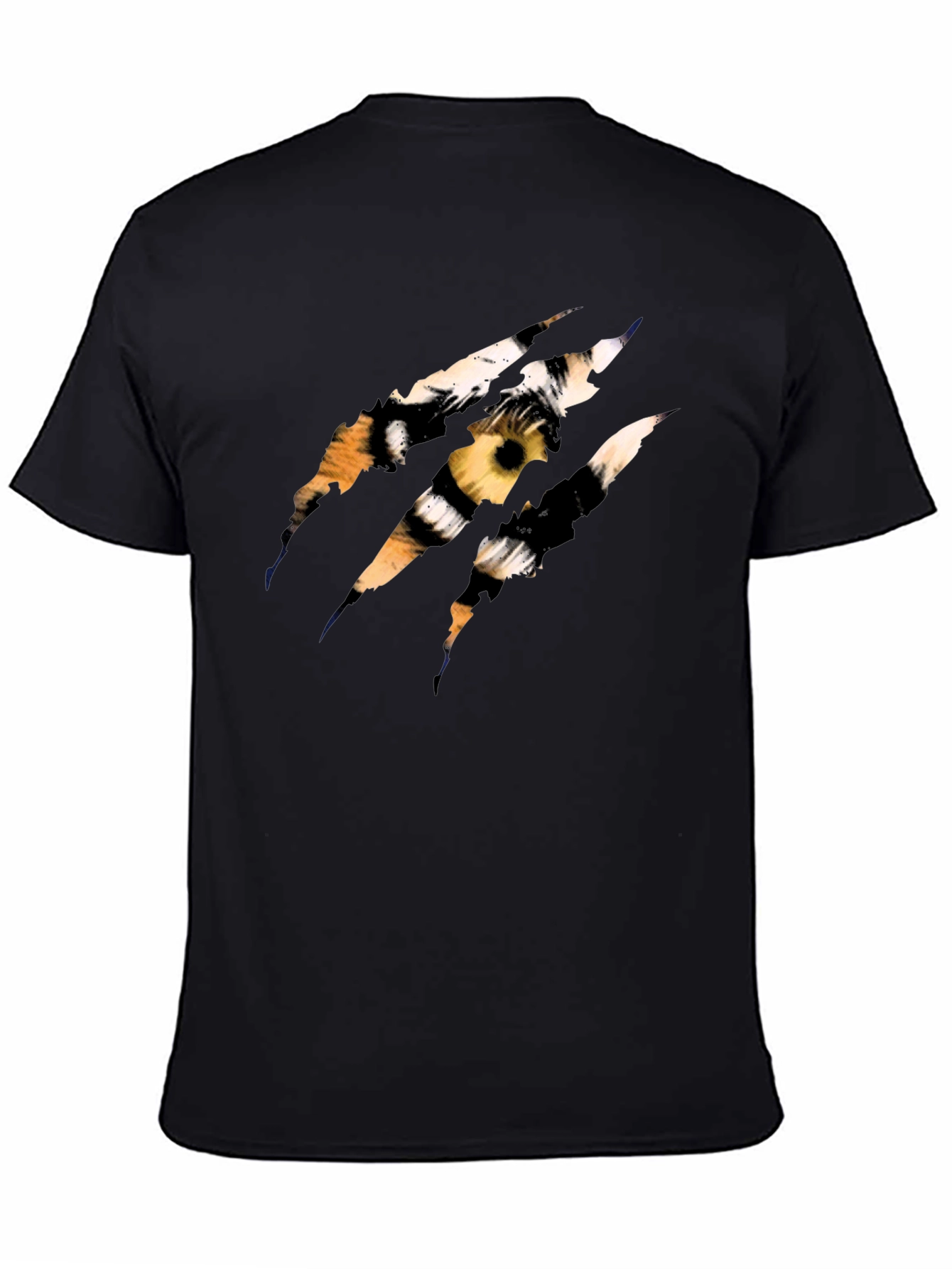 Tiger Claw Graphic Black T-Shirt