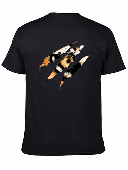 Tiger Claw Graphic Black T-Shirt