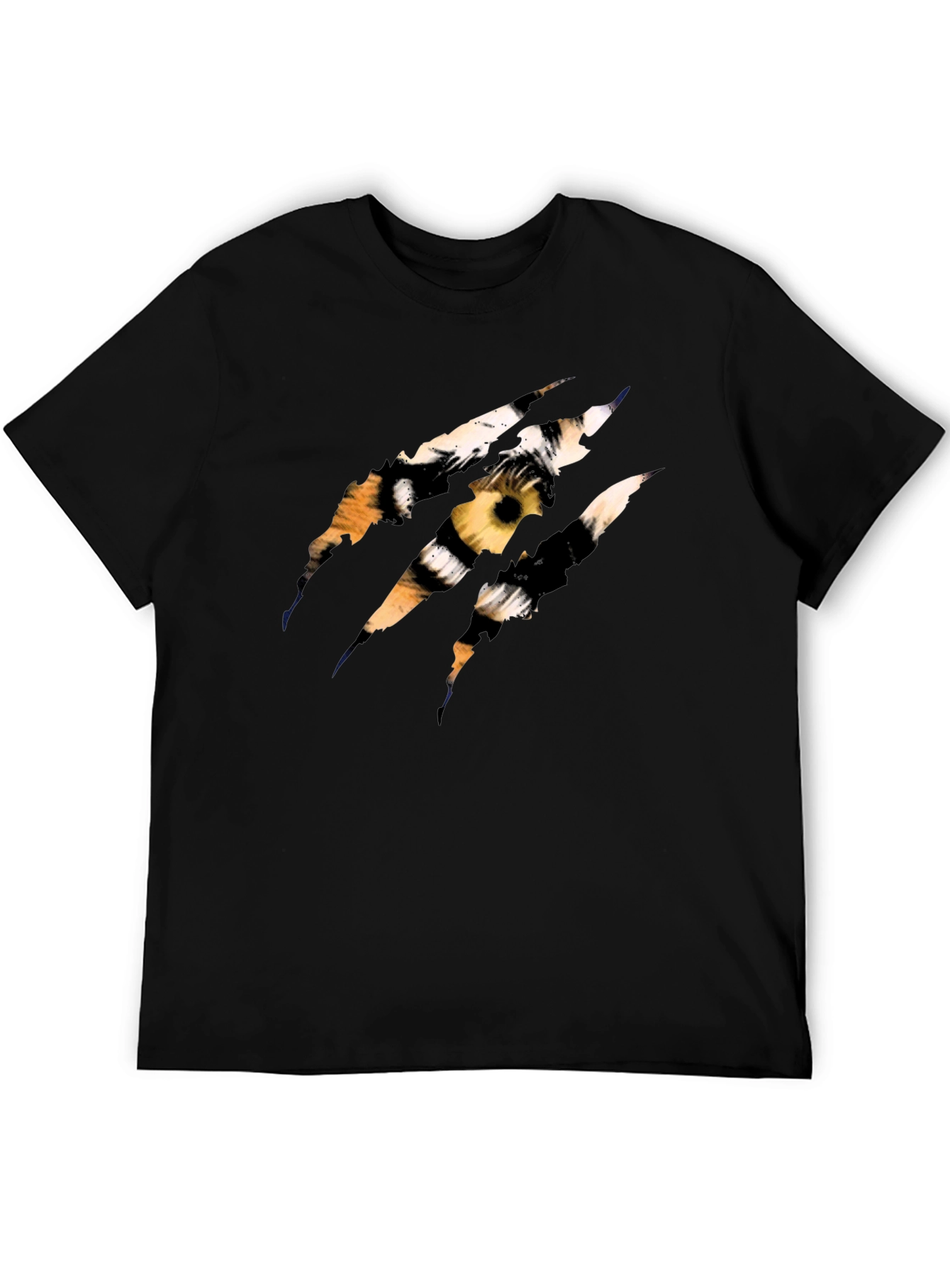 Tiger Claw Graphic Black T-Shirt