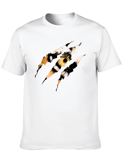 Tiger Claw Graphic Black T-Shirt