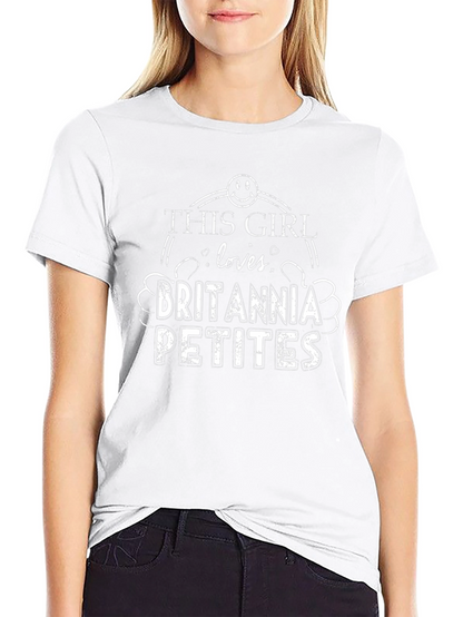 This Girl Loves Britannia Petites T-Shirt