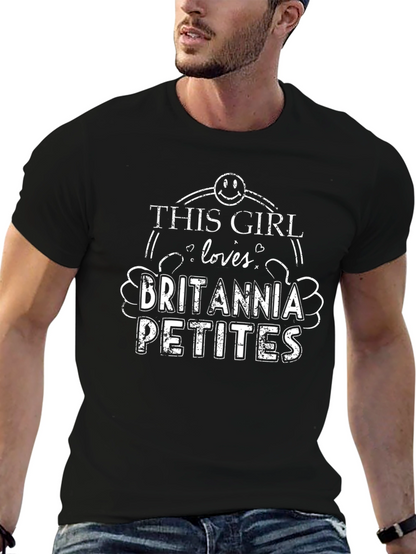 This Girl Loves Britannia Petites T-Shirt