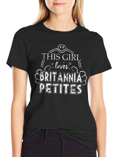 This Girl Loves Britannia Petites T-Shirt