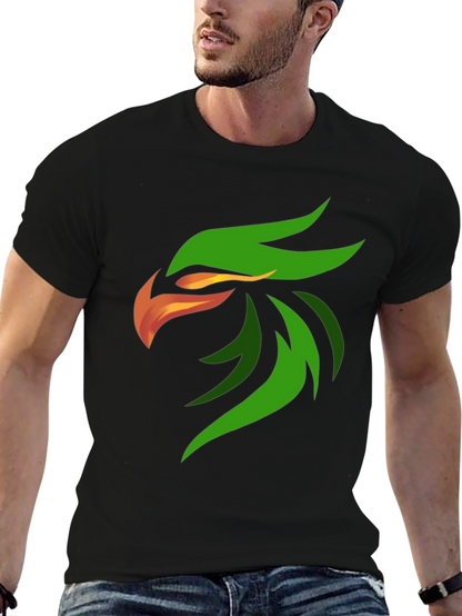 Bold Eagle Graphic Black T-Shirt