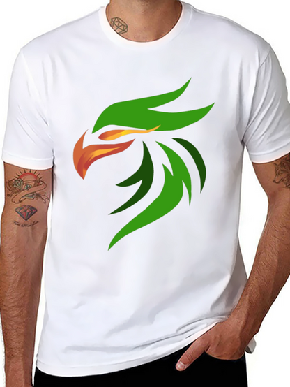 Bold Eagle Graphic Black T-Shirt