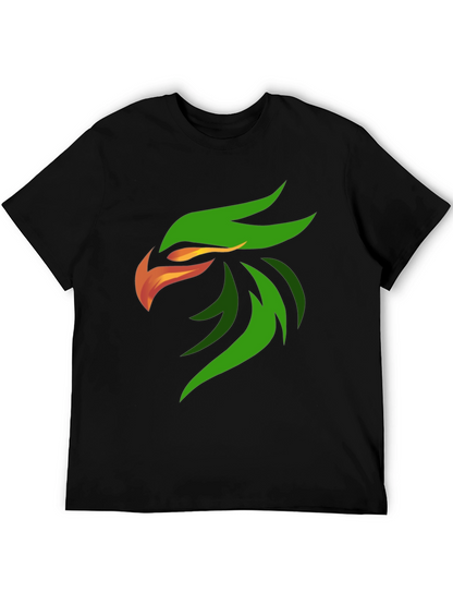 Bold Eagle Graphic Black T-Shirt