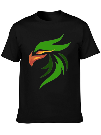 Bold Eagle Graphic Black T-Shirt