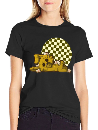Stuffed Bunny Graphic Tee - Relaxed Fit