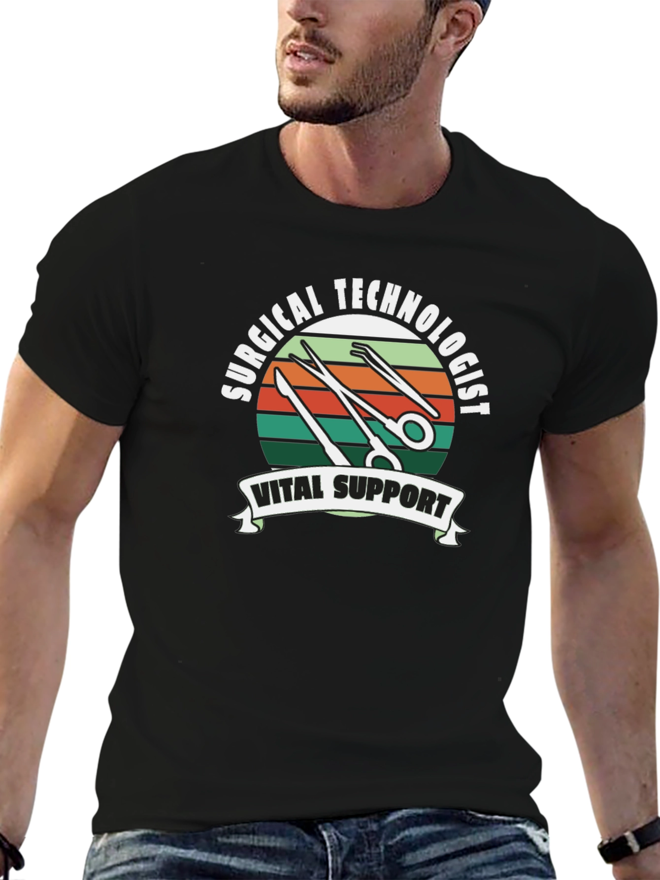 Surgical Technologist Vital Support T-Shirt
