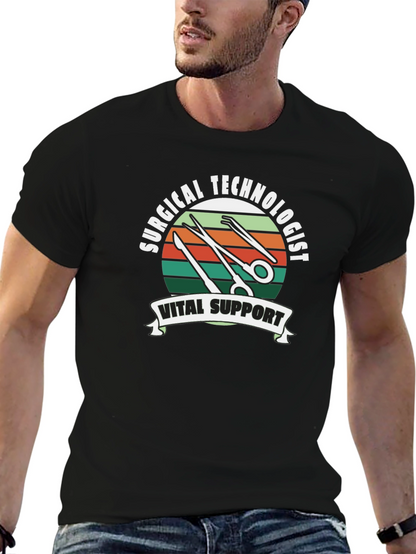 Surgical Technologist Vital Support T-Shirt