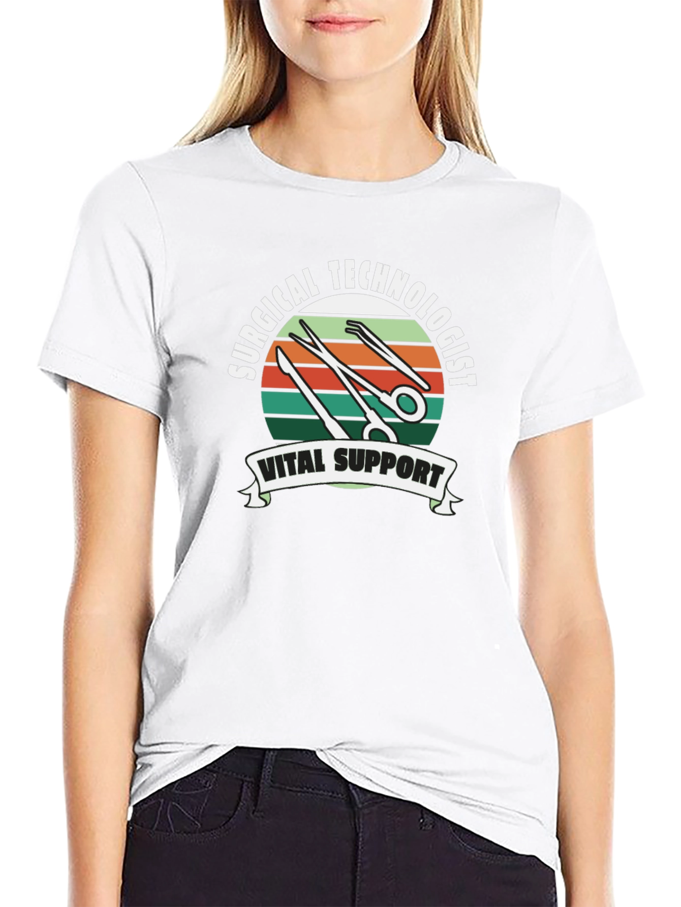 Surgical Technologist Vital Support T-Shirt