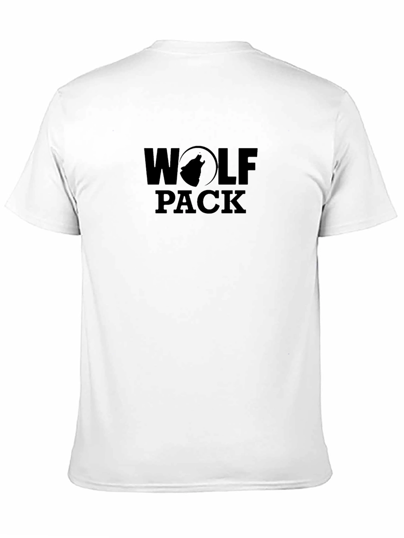 Wolf Pack Graphic Tee - Black T-Shirt
