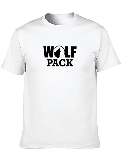 Wolf Pack Graphic Tee - Black T-Shirt