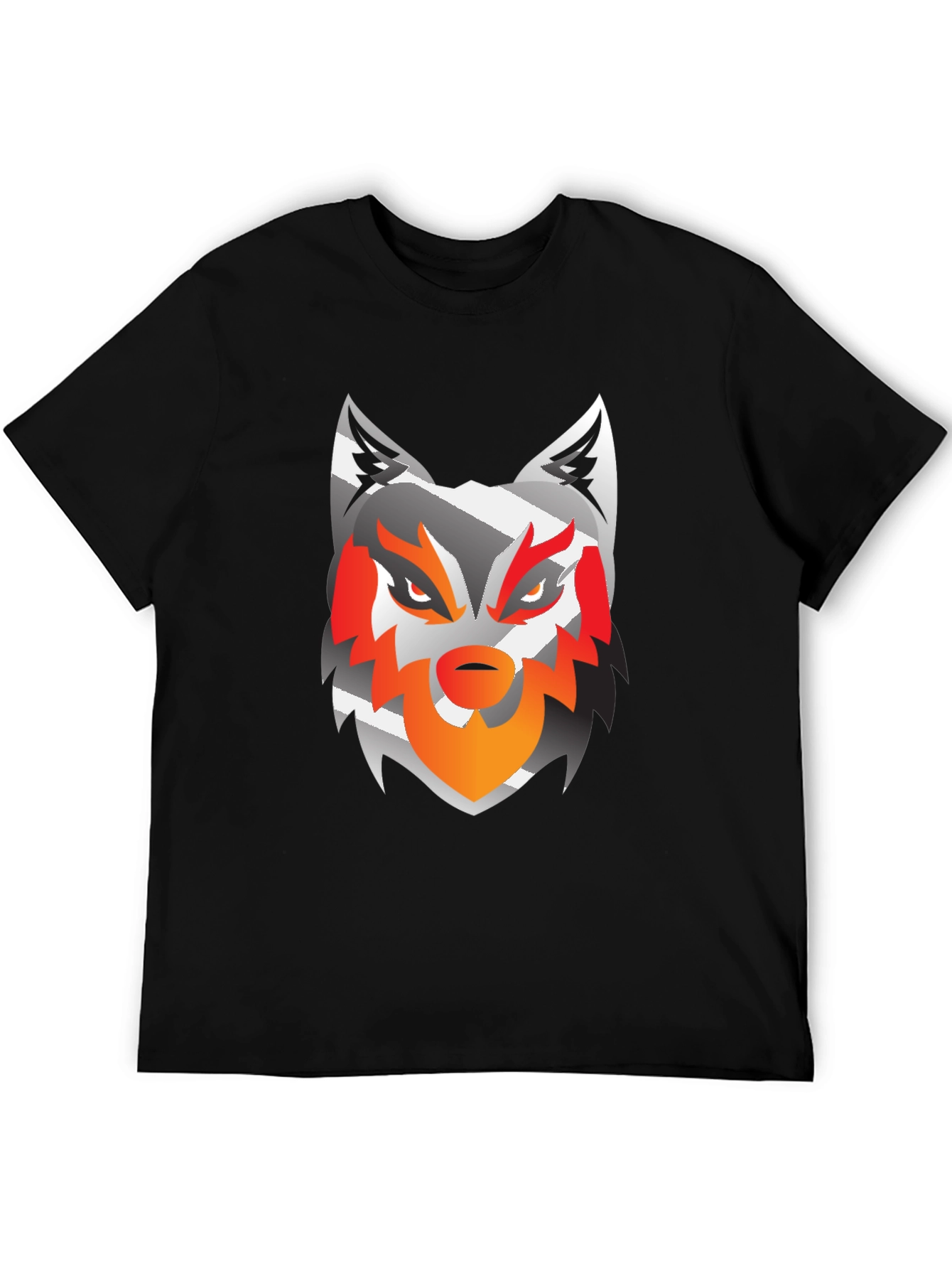 Bold Wolf Graphic Tee - Striking Design