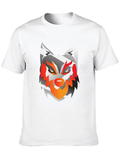 Bold Wolf Graphic Tee - Striking Design