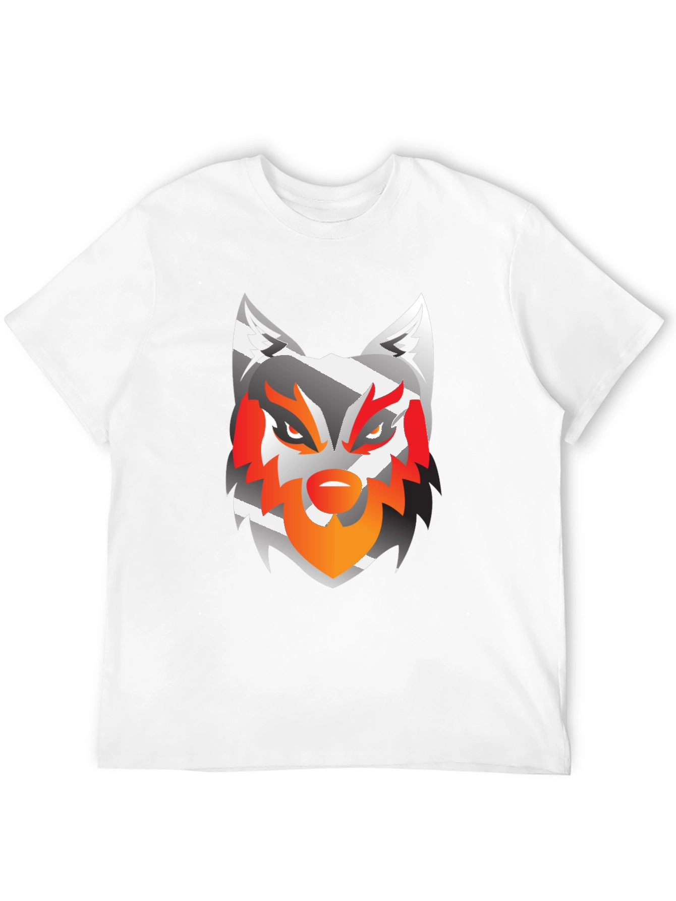 Bold Wolf Graphic Tee - Striking Design
