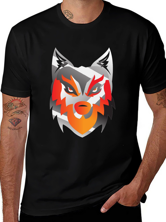 Bold Wolf Graphic Tee - Striking Design