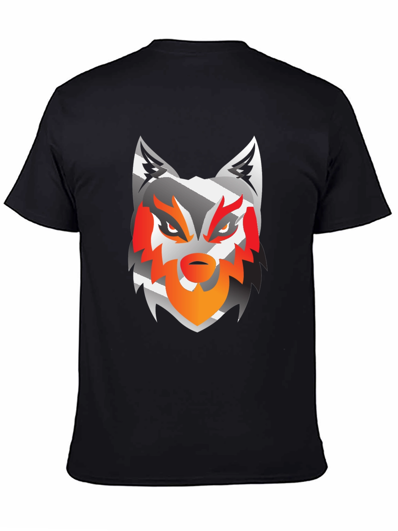 Bold Wolf Graphic Tee - Striking Design