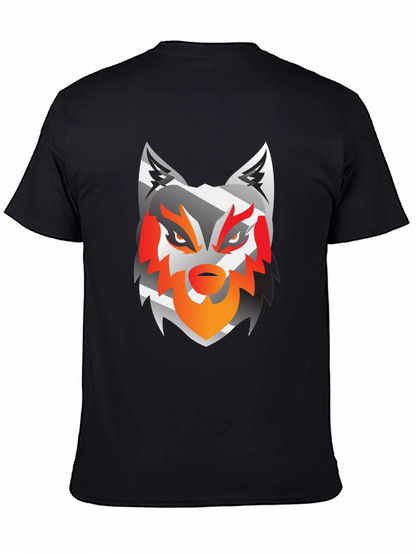 Bold Wolf Graphic Tee - Striking Design
