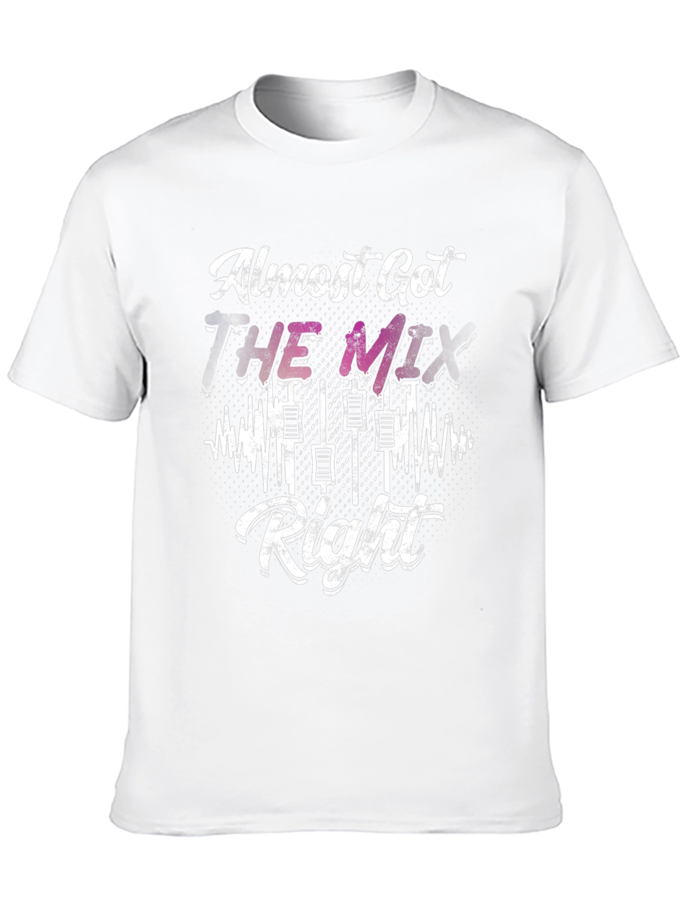 Almost Got The Mix Right DJ Graphic Tee