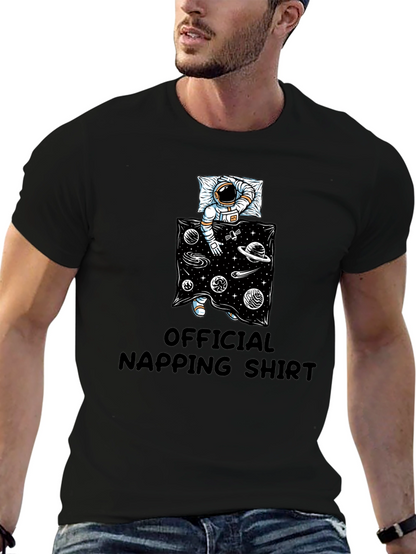 Astronaut Napping Shirt - Relax in Style