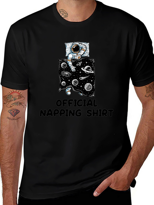 Astronaut Napping Shirt - Relax in Style