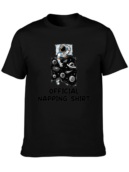 Astronaut Napping Shirt - Relax in Style