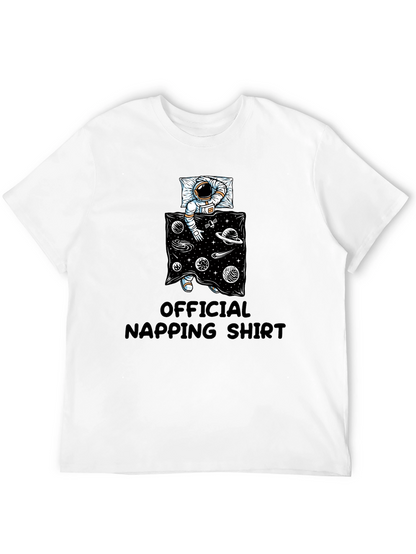 Astronaut Napping Shirt - Relax in Style