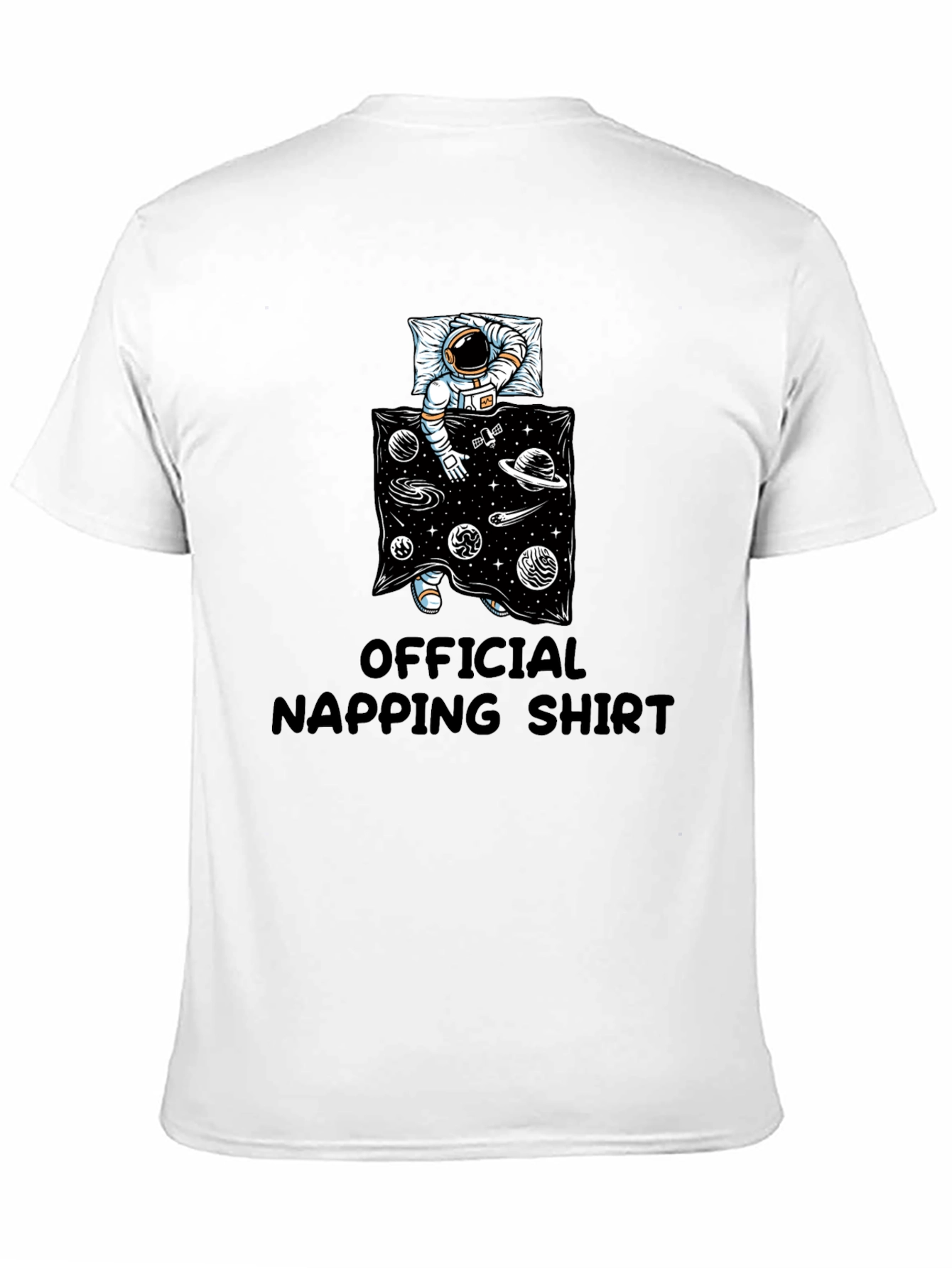 Astronaut Napping Shirt - Relax in Style