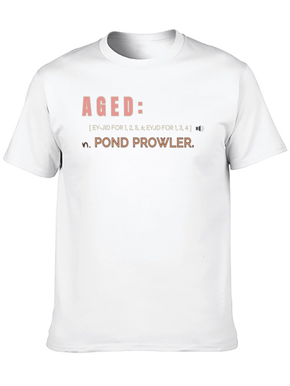 Aged Pond Prowler Definition Graphic T-Shirt