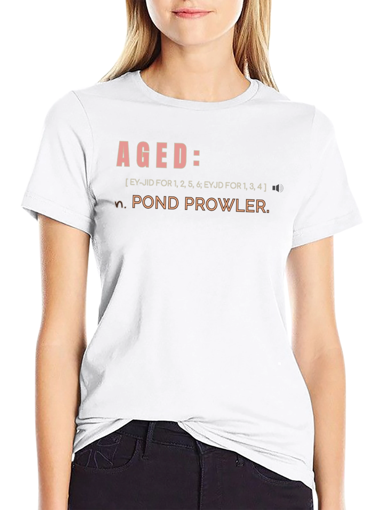 Aged Pond Prowler Definition Graphic T-Shirt