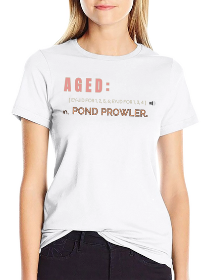 Aged Pond Prowler Definition Graphic T-Shirt
