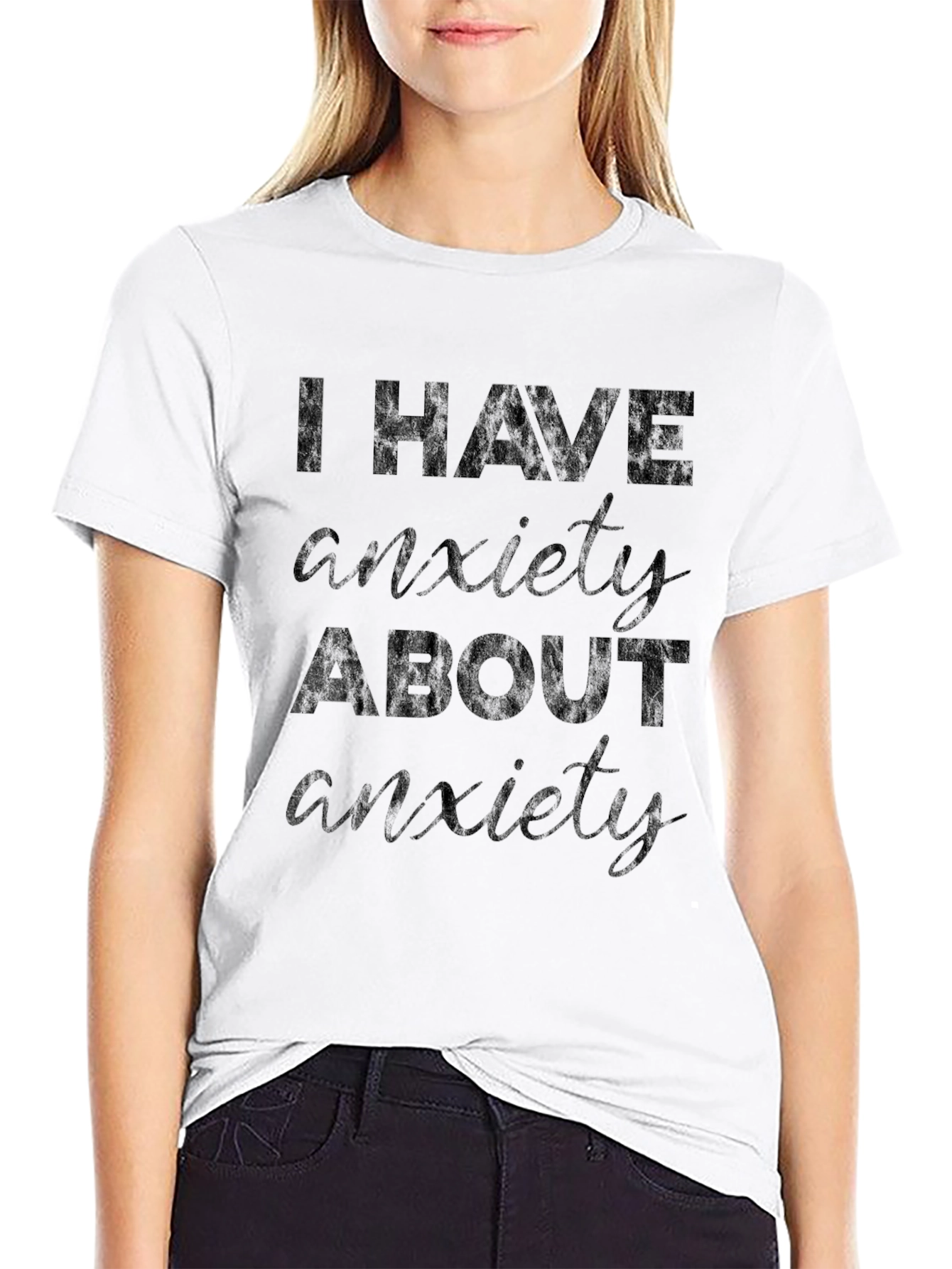 Anxiety T-Shirt - Black Humor Tee