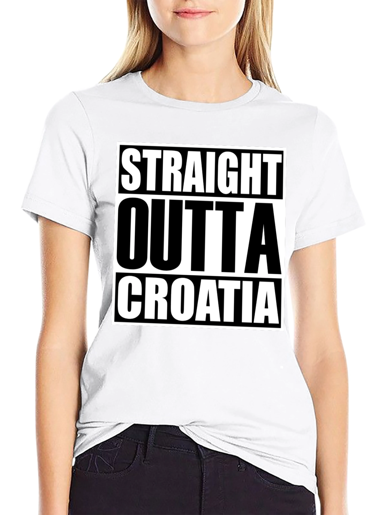 Straight Outta Croatia T-Shirt
