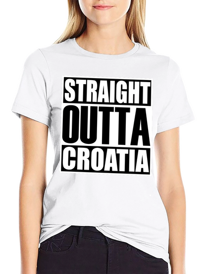 Straight Outta Croatia T-Shirt
