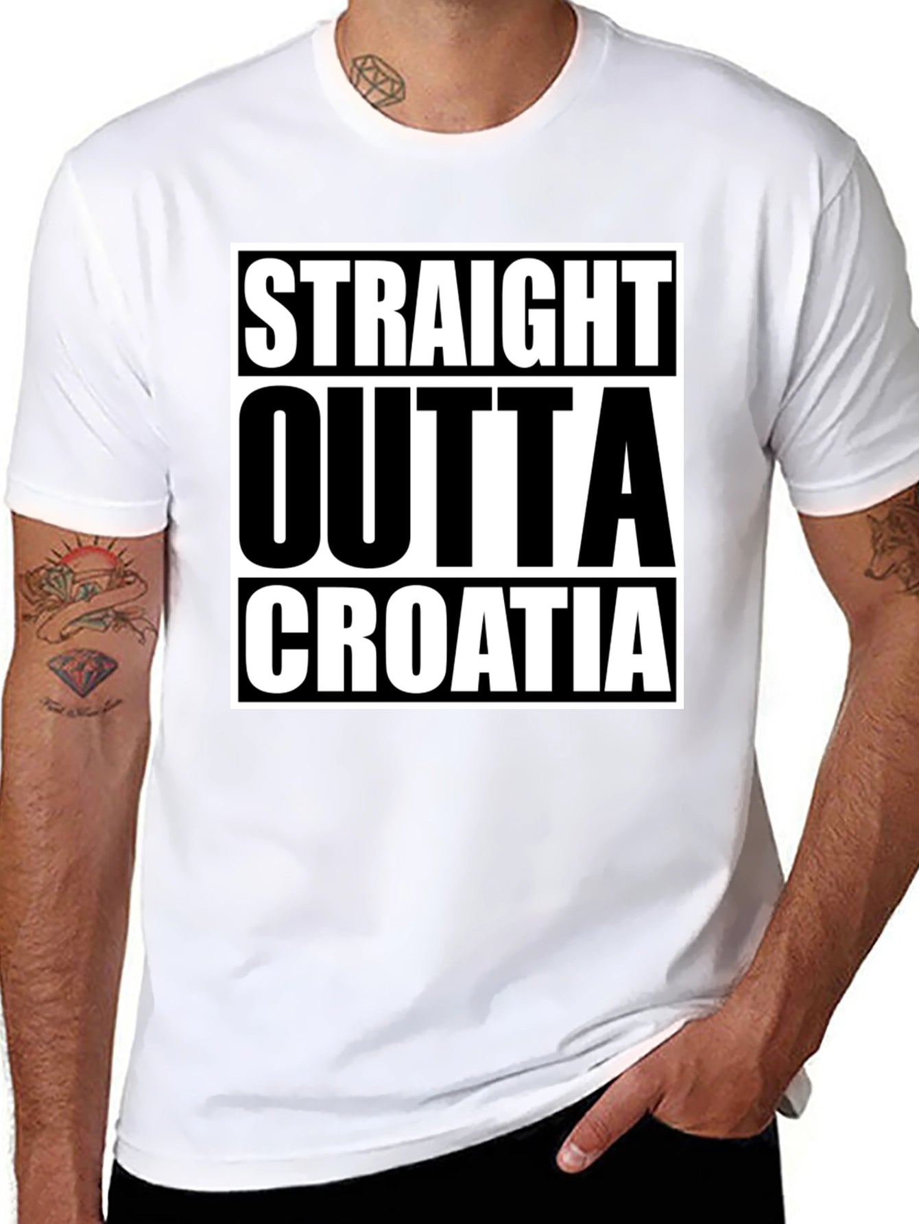Straight Outta Croatia T-Shirt