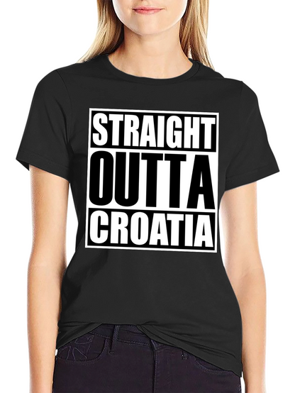 Straight Outta Croatia T-Shirt