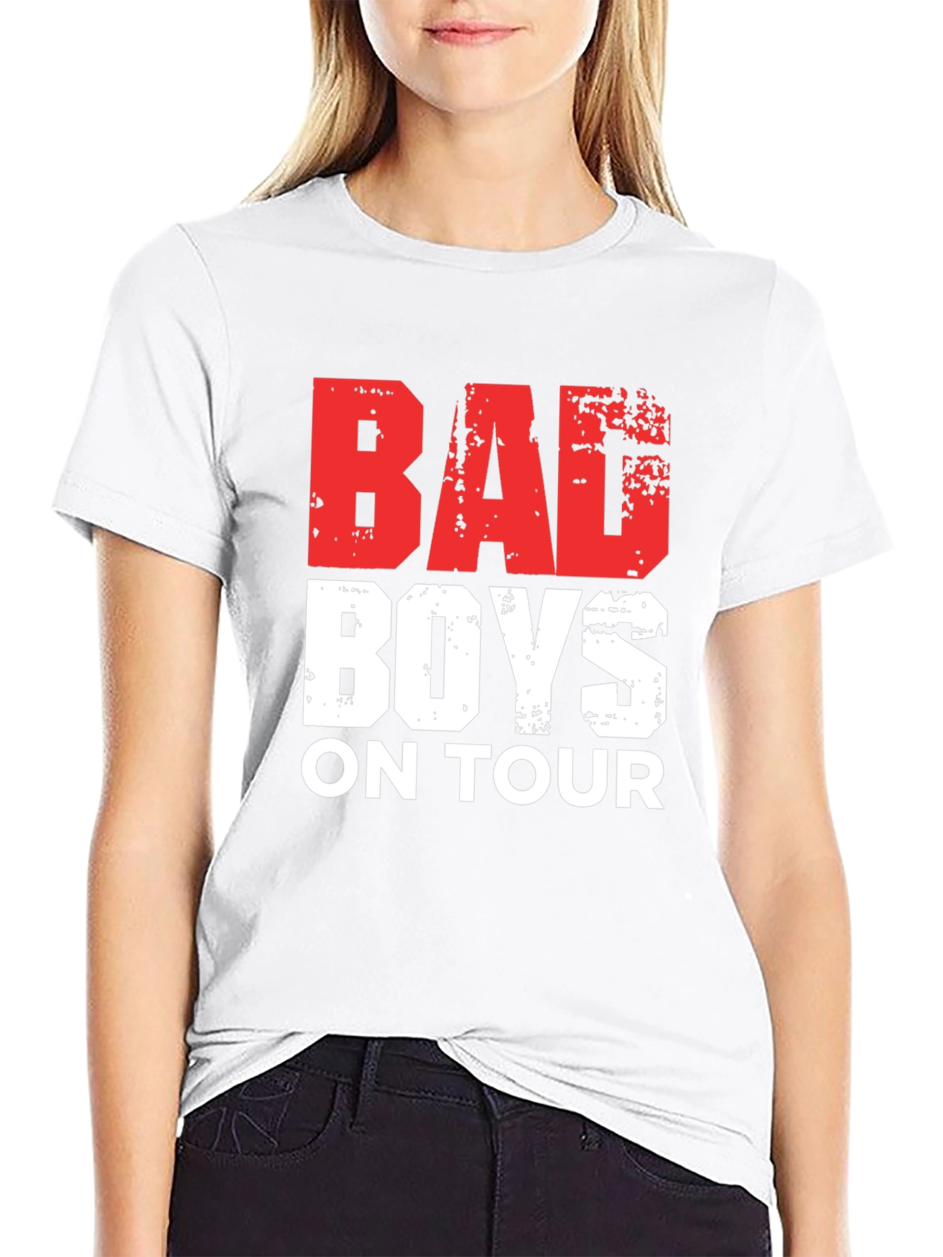 Bad Boys on Tour Black Graphic T-Shirt