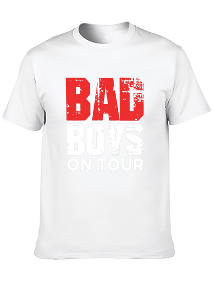 Bad Boys on Tour Black Graphic T-Shirt