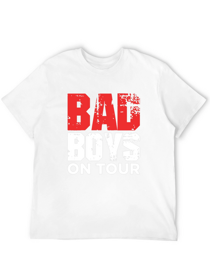Bad Boys on Tour Black Graphic T-Shirt