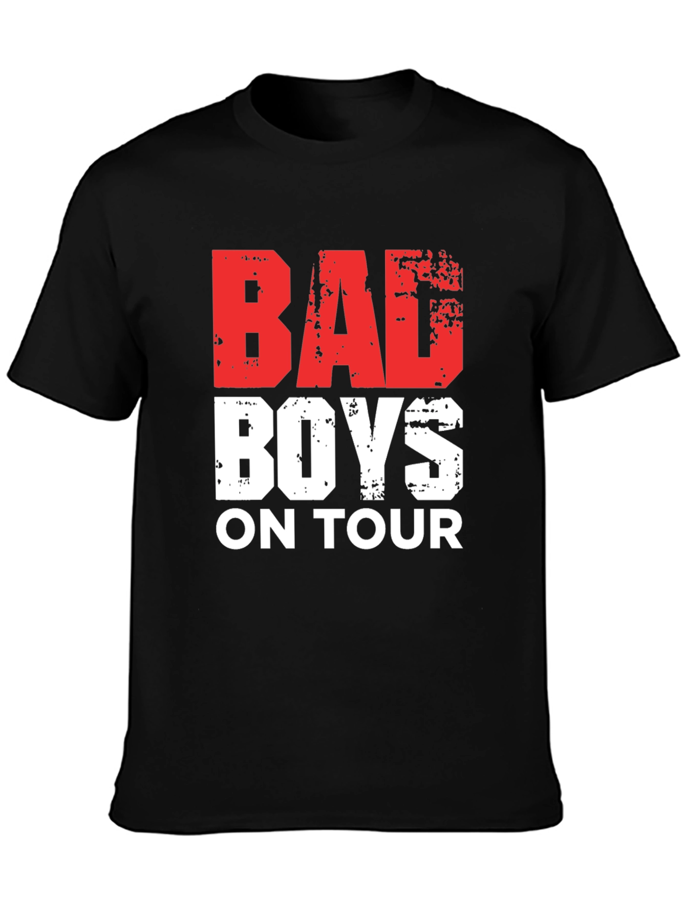 Bad Boys on Tour Black Graphic T-Shirt