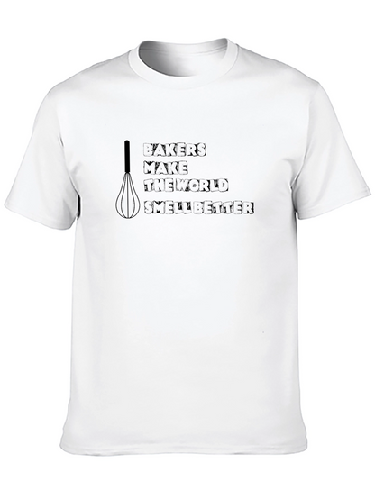 Bakers Make the World Smell Better Black T-Shirt