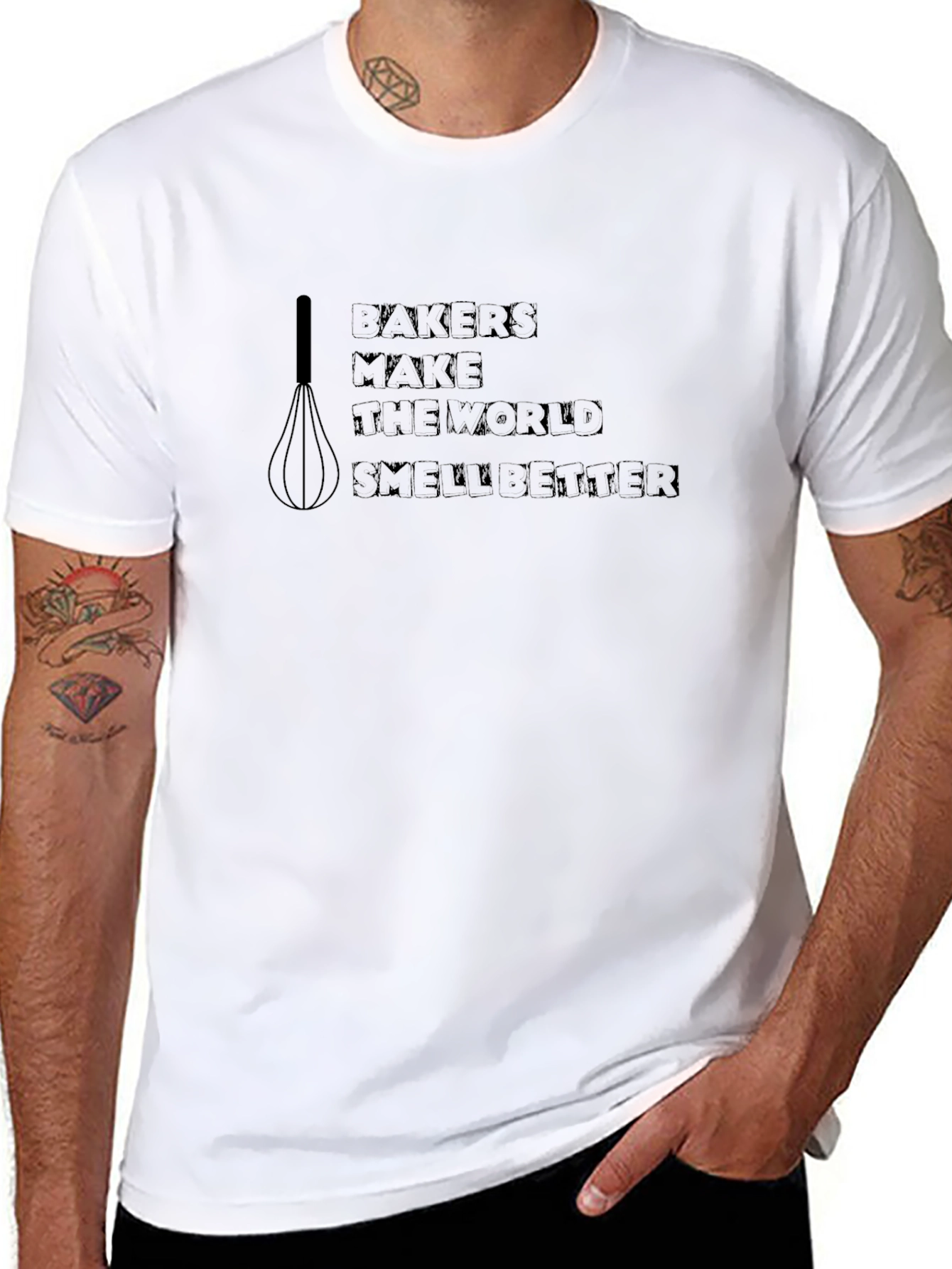 Bakers Make the World Smell Better Black T-Shirt