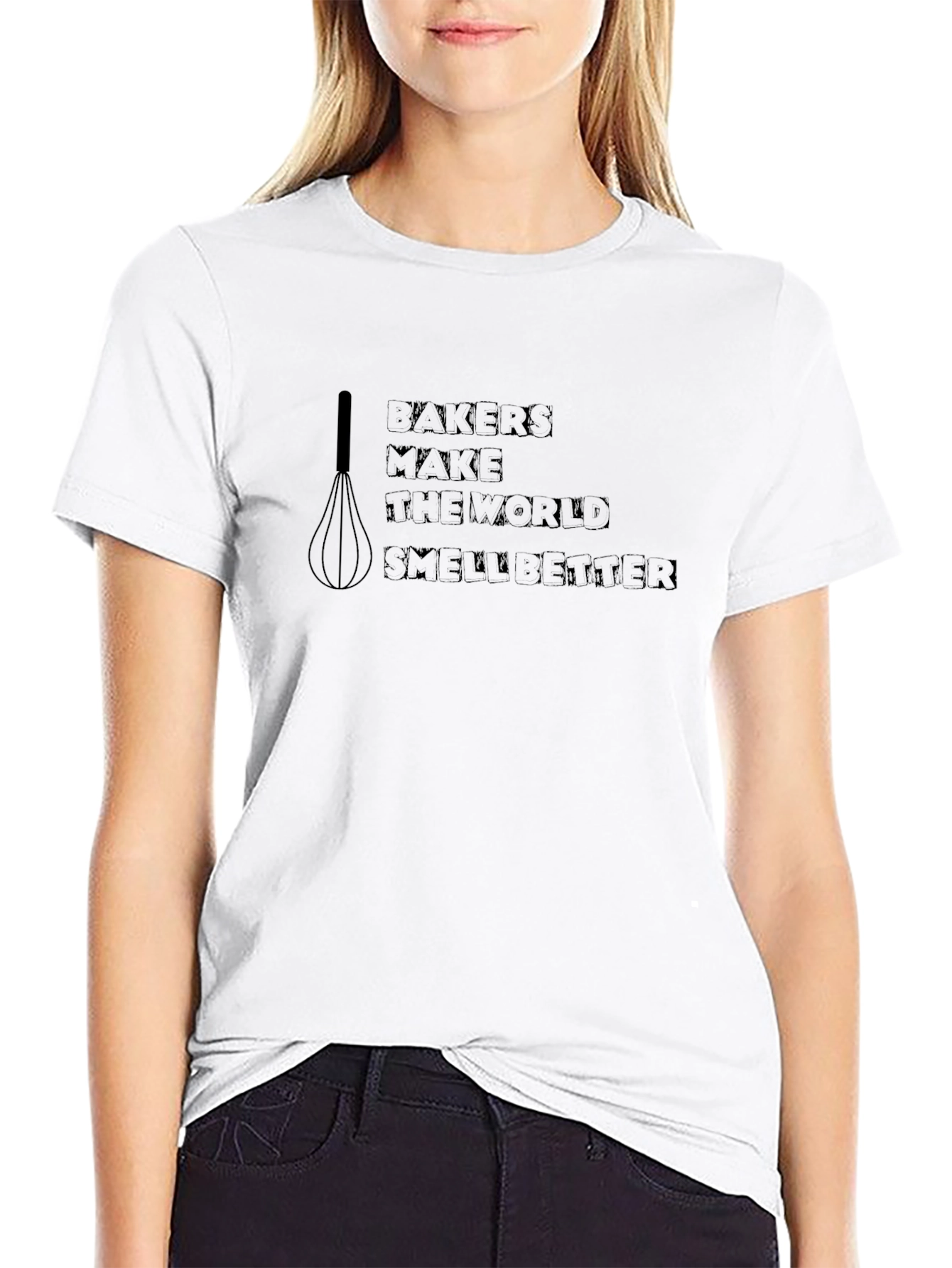 Bakers Make the World Smell Better Black T-Shirt