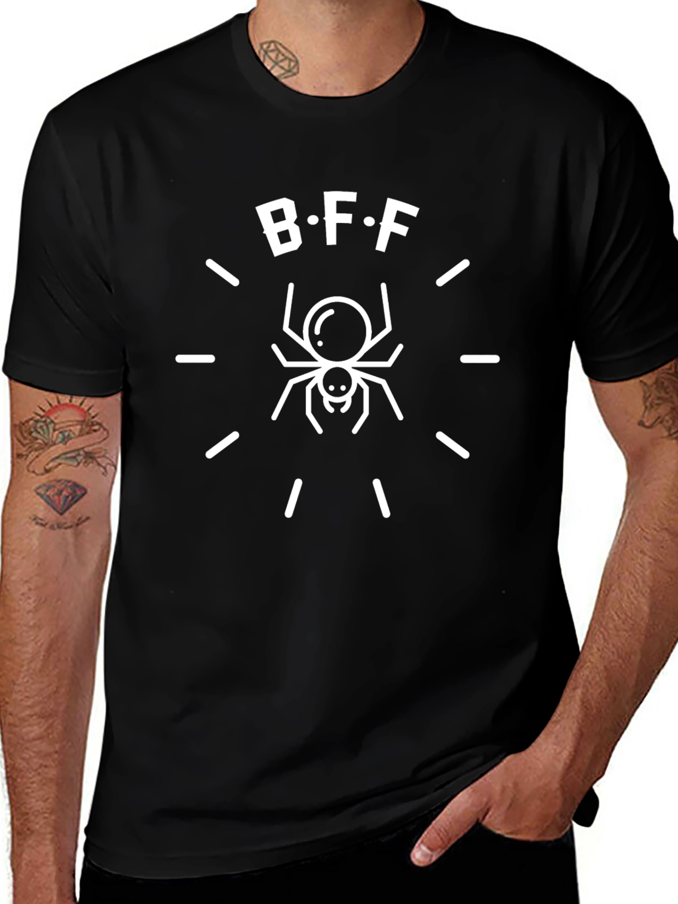 BFF Spider T-Shirt - Best Friends Forever Tee